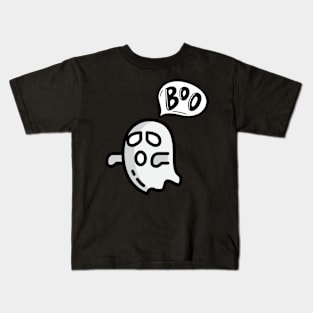 Boo! Halloween Ghost Kids T-Shirt